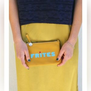 Clare V. Wallet Clutch with Tabs / Marigold - NWT